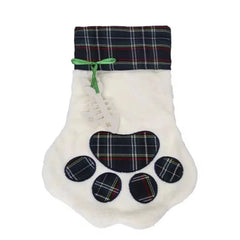 Personalized Christmas Stockings Christmas Decoration Gifts for Family, Santa, Holiday, Pet, Dog Paw Stockings