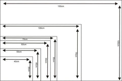 Cooling dog mat sizes ranging from 30x40cm to 100x150cm for pets