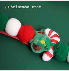 Christmas Dog Cat Collar Handmade Pet Neckwear Scarf Bandana Pet Gift for Pet Costumes Perfect Accessory Holiday Vibrant Colors