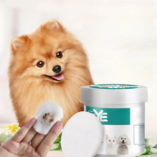 Pet Eye Wipes Cats And Dogs Tearmark Wet Wipes Cats And Dogs Universal No Irritation Canned Wipes