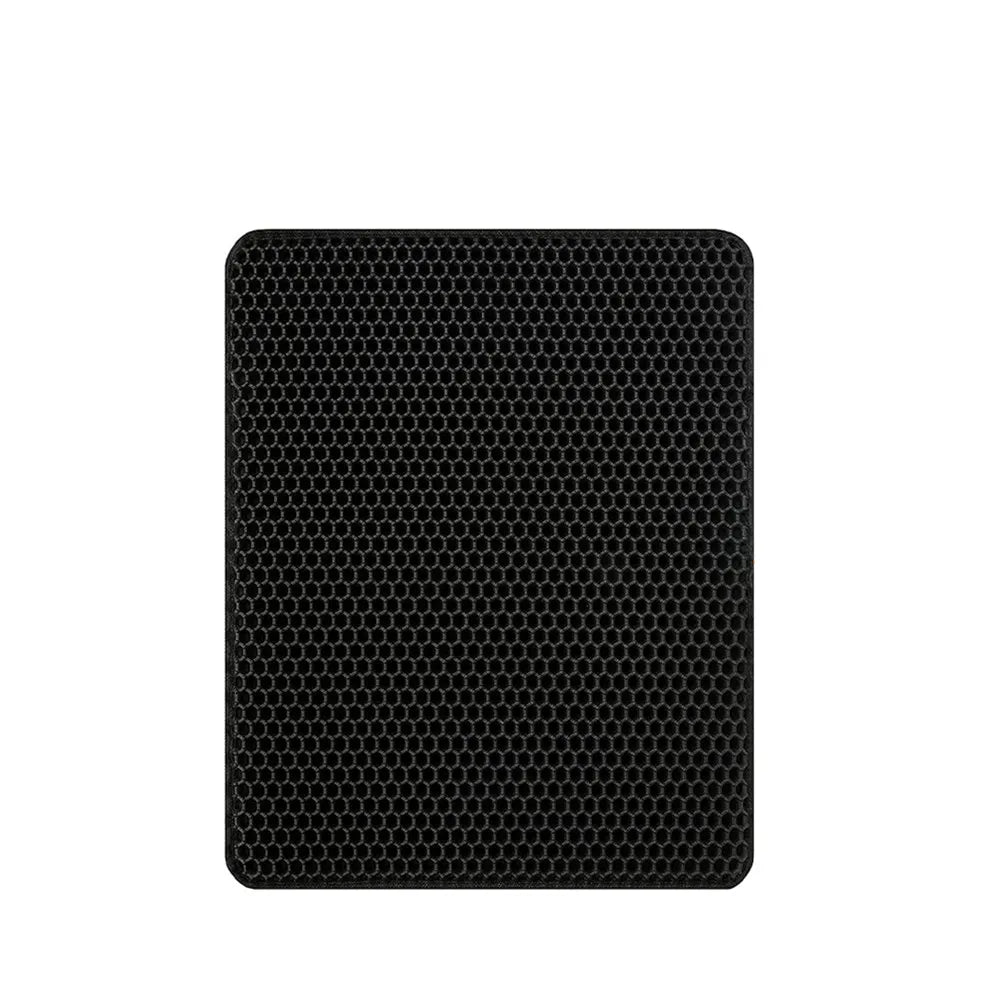 Cat Litter Mat Double Layer Waterproof Urine Proof Trapping Mat Easy to Clean Non-Slip Toilet Pad