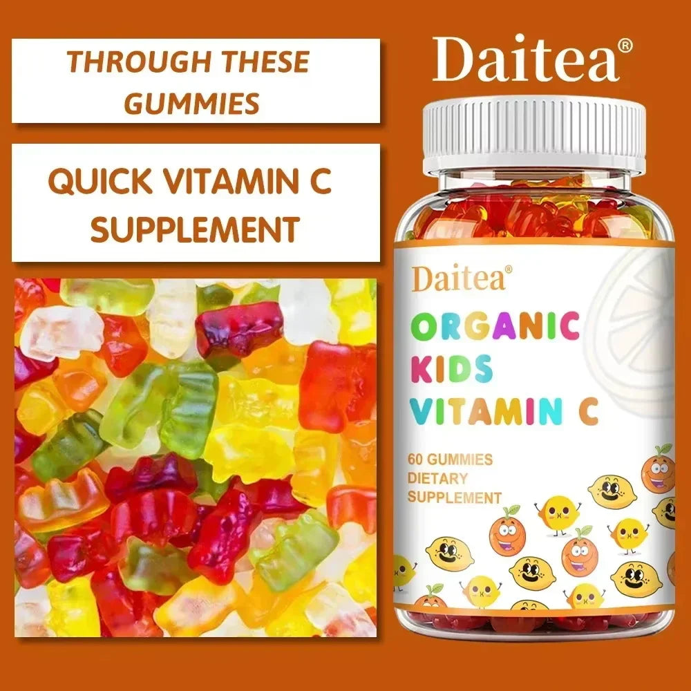 Vitamin C supplement organic vitamin for immune system zinc absorption