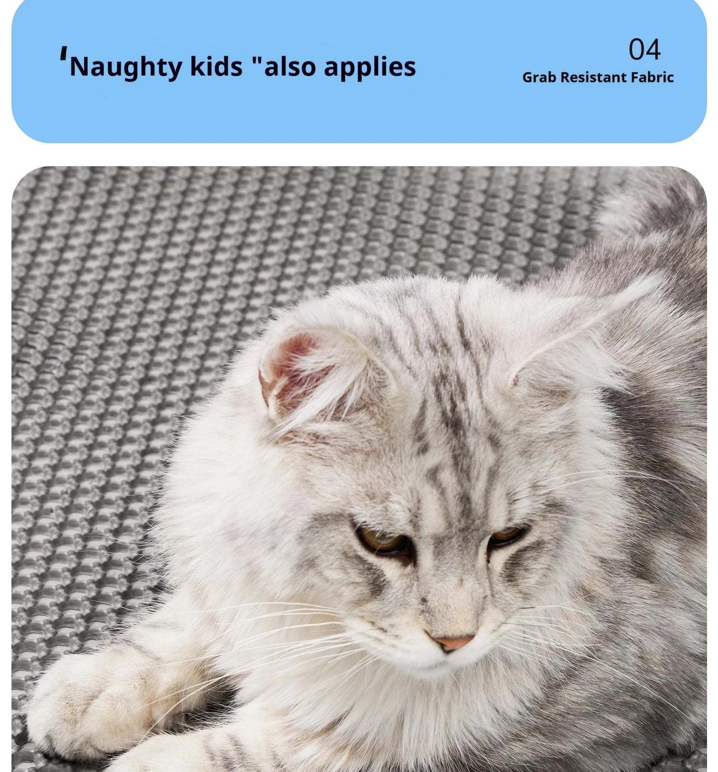 Cat Litter Mat Waterproof Double Layer Pet Litter Box Mat Pet Toilet Cat Mat Nonslip