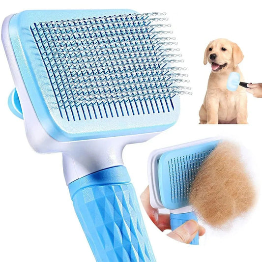 Dog Hair Remover Brush Cat Dog Hair Grooming And Care Comb For Long Hair Cleaning Bath Brush Dog Supplies