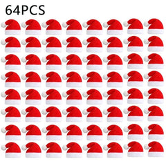 Frienda Dog Santa Hat Christmas Hat Soft Plush Cat Hat Pet Costumes for Small Dog Cat for Pet Party Puppy Christmas Supplies