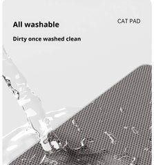 Cat Litter Mat Waterproof Double Layer Pet Litter Box Mat Pet Toilet Cat Mat Nonslip