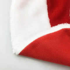 Funny Christmas Pet Cosplay Clothes for Small Medium Dogs Cats Warm Dog Cloak with Santa Claus Pet Costume Happy New Year Gift