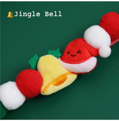 Christmas Dog Cat Collar Handmade Pet Neckwear Scarf Bandana Pet Gift for Pet Costumes Perfect Accessory Holiday Vibrant Colors