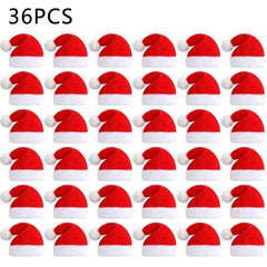 Frienda Dog Santa Hat Christmas Hat Soft Plush Cat Hat Pet Costumes for Small Dog Cat for Pet Party Puppy Christmas Supplies