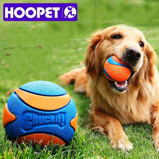 HOOPET Pet Dog Puppy Squeaky Chew Toy Sound Pure Natural Non-toxic Rubber Outdoor Play