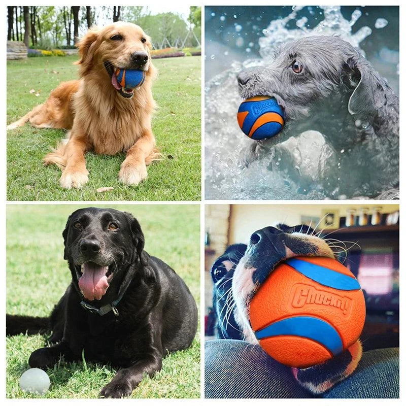 HOOPET Pet Dog Puppy Squeaky Chew Toy Sound Pure Natural Non-toxic Rubber Outdoor Play
