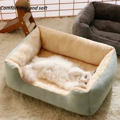 Breathable Plush Cat Bed Semi-Circular Kitten Cushion for Cats And Dogs