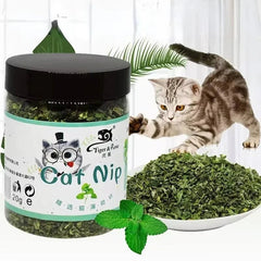 Organic 100% Natural High Quality Catnip Cattle Grass Mint Taste Cat Toy Interactive Cat Toys Pet Supplies