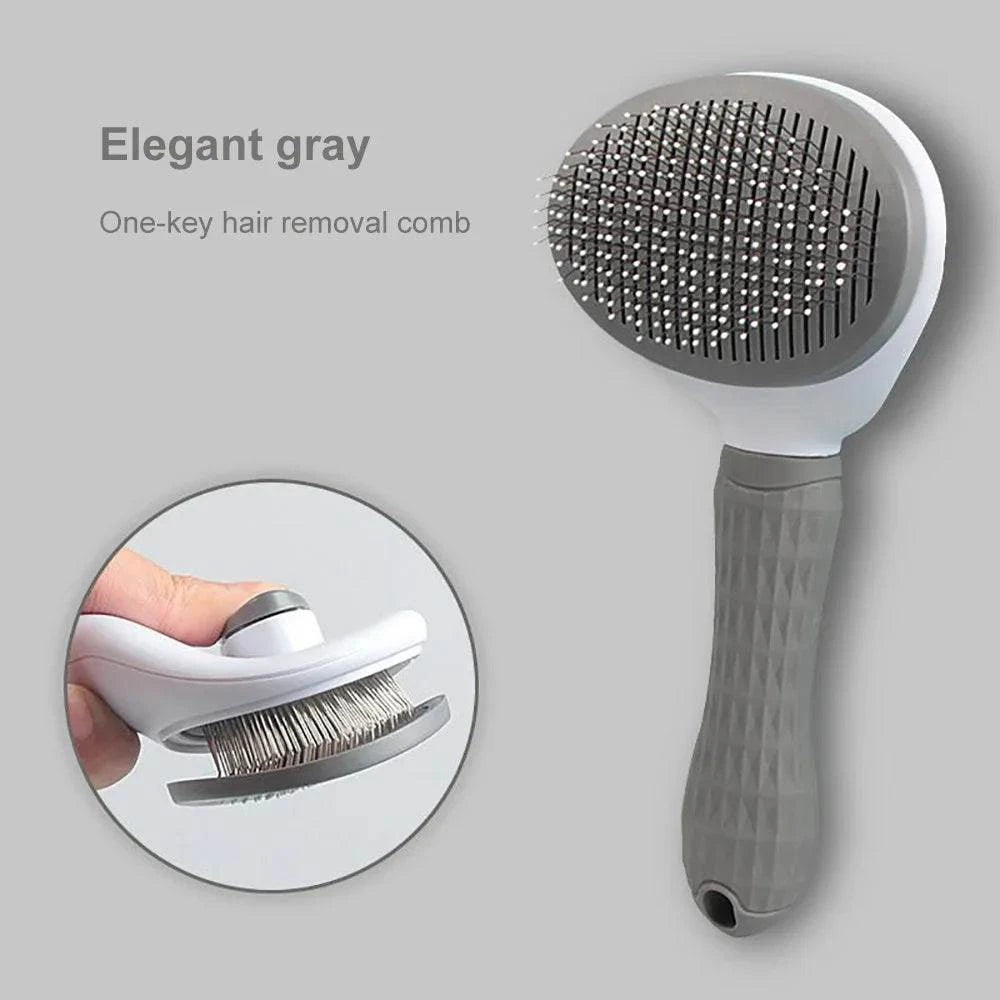 Dog Hair Remover Brush Cat Dog Hair Grooming And Care Comb For Long Hair Cleaning Bath Brush Dog Supplies