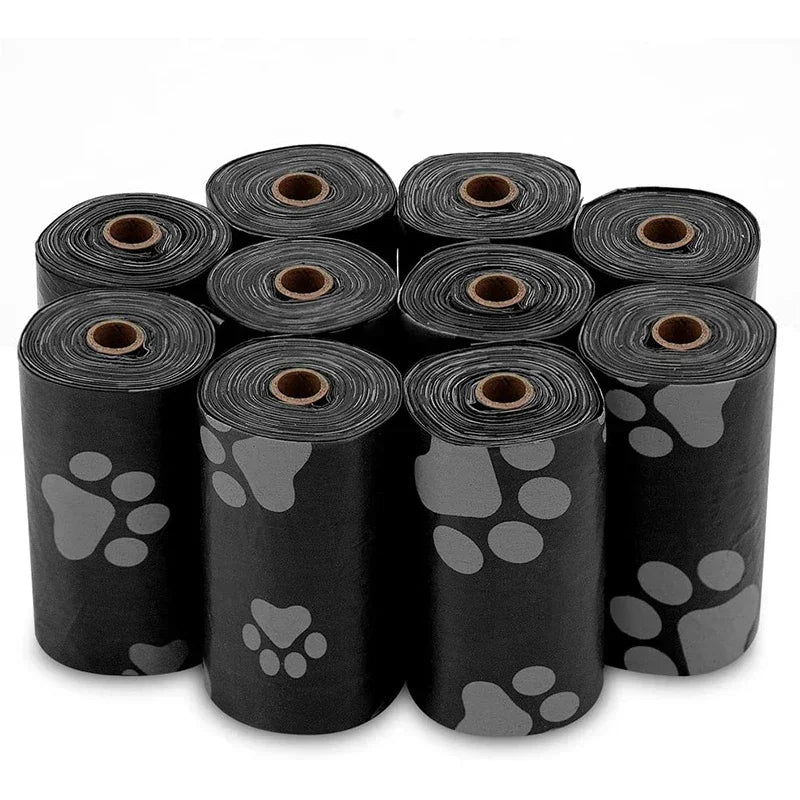 120 Rolls Dog Poop Bag Outdoor Cleaning Poop Bag Outdoor Clean Pets Supplies for Dog 15Bags/Roll