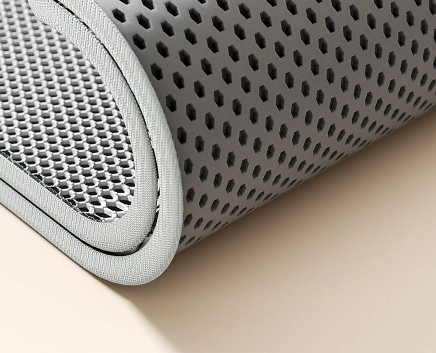 Cat Litter Mat 2-Layer Design Premium Sand Trapping Technology Waterproof Base Non-Slip Pet Floor