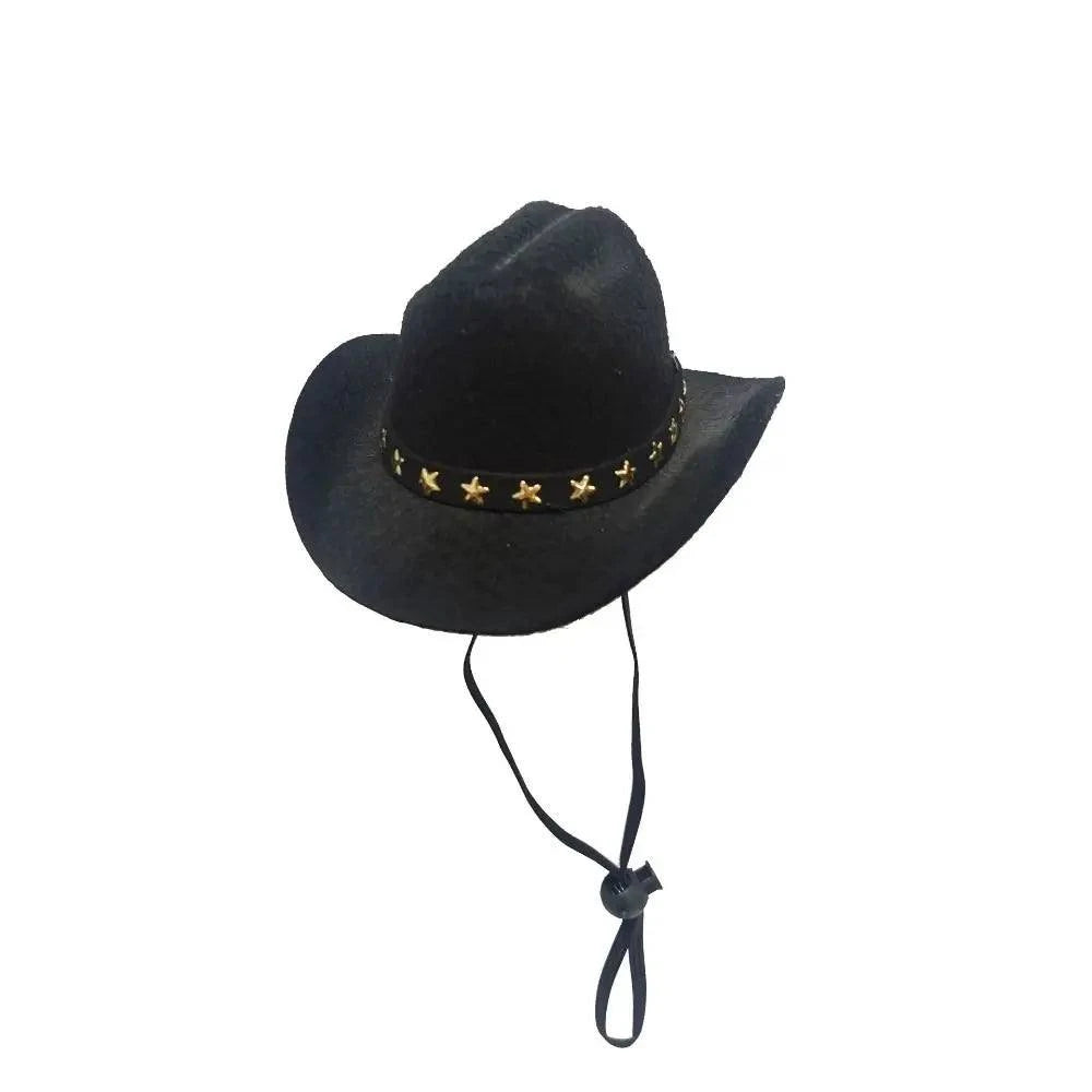 Adjustable Funny Pet Dog Hat Outdoor Summer Pet Accessories Dogs Cats Headwear Cowboy Hats