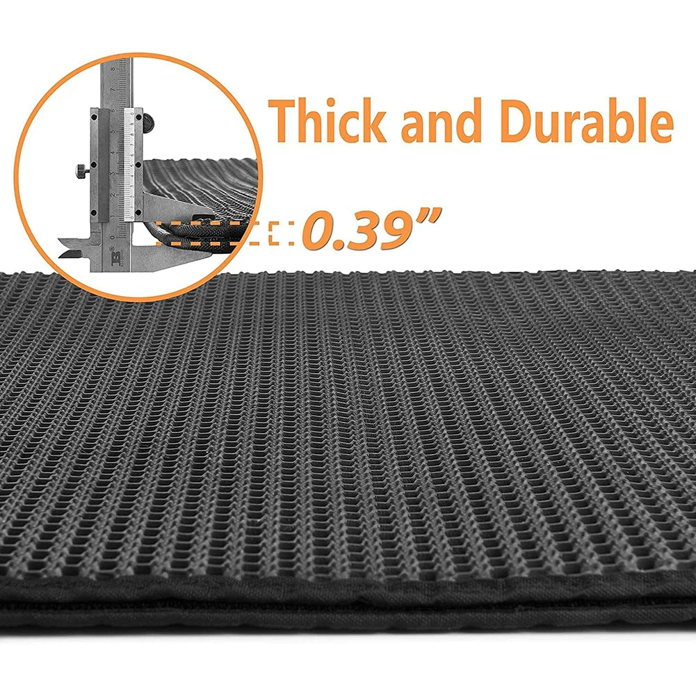 Cat Litter Mat Double Layer Waterproof Urine Proof Trapping Mat Easy to Clean Non-Slip Toilet Pad