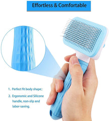Dog Hair Remover Brush Cat Dog Hair Grooming And Care Comb For Long Hair Cleaning Bath Brush Dog Supplies