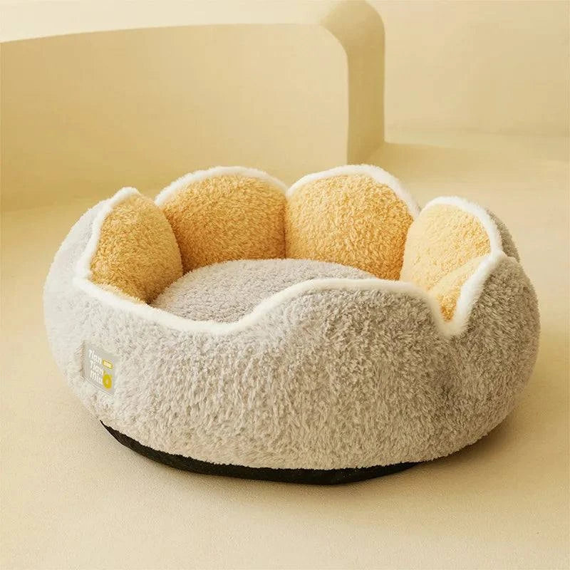 Super lit pour chat, nid de couchage chaud, doux et Long en peluche, meilleur lit pour chien, panier, coussin, lit pour chat, tapis pour animaux de couchage