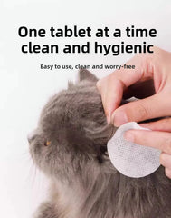 PetClear Pet Eye Wipes 200 pieces  - Pet Eye Care Wet Wipes for Dogs And Cats